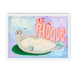 Le Phoque Framed Print
