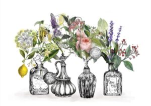 Les Parfums Matte Art Print