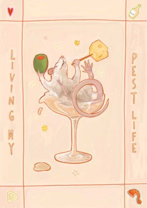 Living my Pest Life Matte Art Print