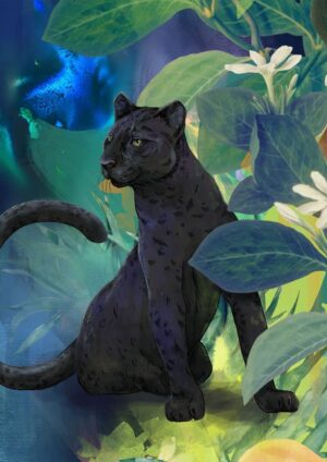 Midnight Prowl Giclée Art Print