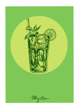 Mojito Giclée Art Print