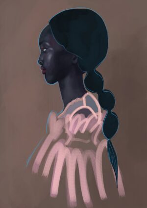 Nyaueth Niko Riam - Moment Giclée Art Print