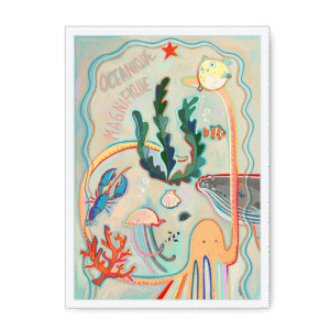 Oceanique Magnifique Framed Print