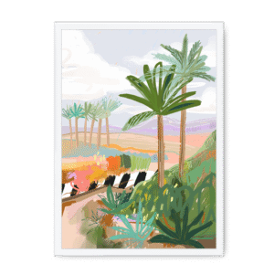 Morning Walk Framed Print