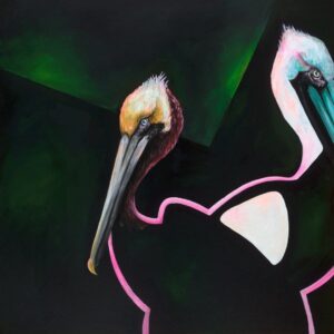 Pelicans Giclée Art Print