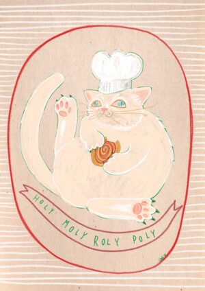 Roly Poly Matte Art Print
