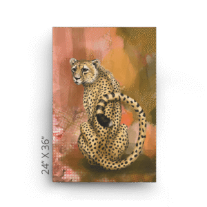 Spotted Repose Canvas Print