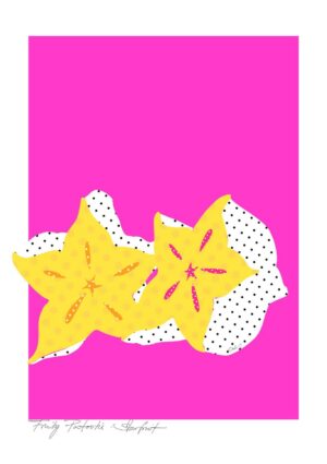 Starfruit Matte Art Print