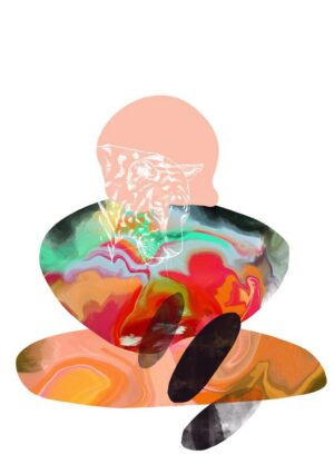 Tangerine Tiger Matte Art Print