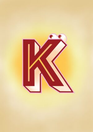 The Jolly Type K Matte Art Print