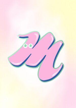 The Jolly Type M Matte Art Print