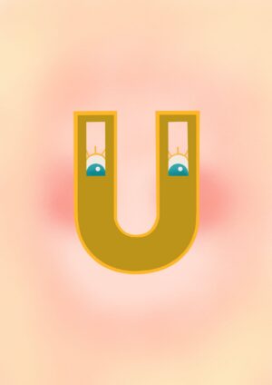 The Jolly Type U Matte Art Print