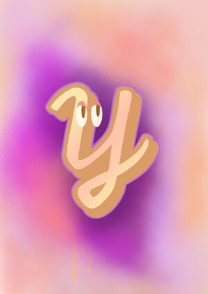 The Jolly Type Y Matte Art Print