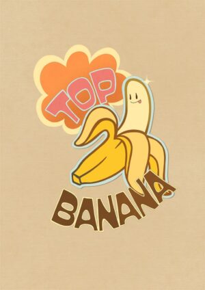 Top Banana Matte Art Print