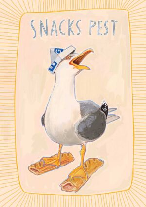 Snacks Pest Matte Art Print