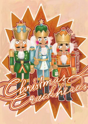 Christmas Crackheads Giclée Art Print